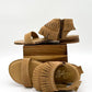 Fringe Star Sandal in Tan - 1985 the VAULT Boutique