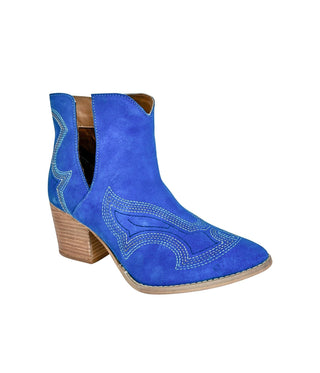 Journee Ankle Boots in Blue - 1985 the VAULT Boutique