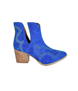 Journee Ankle Boots in Blue - 1985 the VAULT Boutique