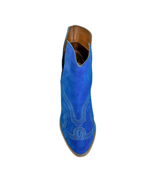 Journee Ankle Boots in Blue - 1985 the VAULT Boutique