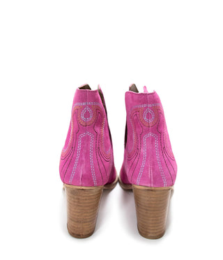 Journee Ankle Boots in Magenta - 1985 the VAULT Boutique