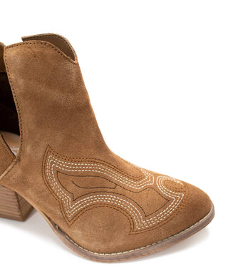 Journee Ankle Boots in Tan - 1985 the VAULT Boutique