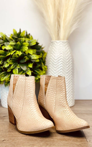 Tarim Bootie in Blush - 1985 the VAULT Boutique