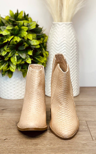 Tarim Bootie in Blush - 1985 the VAULT Boutique