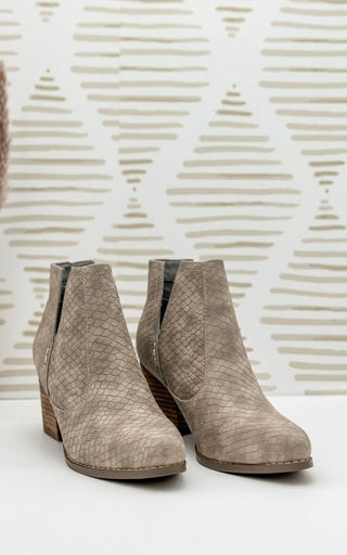 Tarim Bootie in Taupe - 1985 the VAULT Boutique