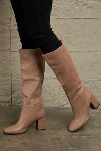 East Lion Corp Block Heel Knee High Boots - 1985 the VAULT Boutique