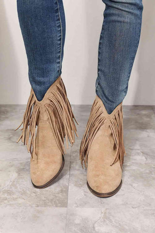 Legend Women's Fringe Cowboy Western Ankle Boots - 1985 the VAULT Boutique