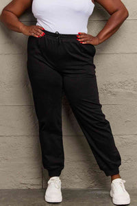 Simply Love Full Size Drawstring Sweatpants - Happily Ever Atchison Shop Co.