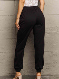 Simply Love Full Size Drawstring Sweatpants - Happily Ever Atchison Shop Co.