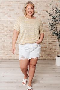 Simply Sweet Striped Top - Happily Ever Atchison Shop Co.