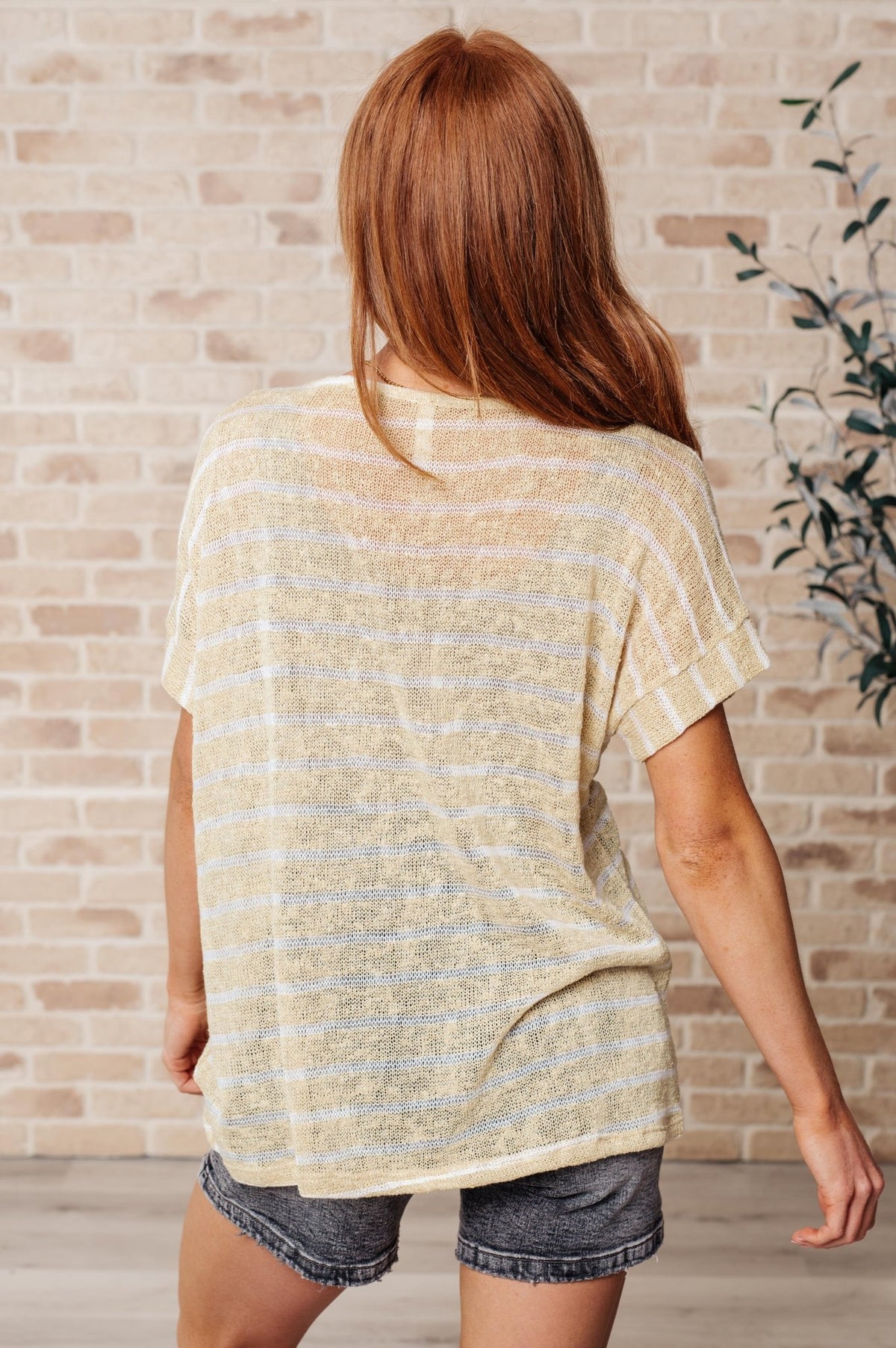 Simply Sweet Striped Top - Happily Ever Atchison Shop Co.