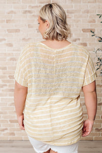 Simply Sweet Striped Top - Happily Ever Atchison Shop Co.