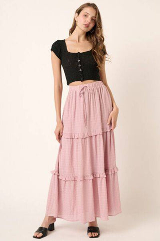 Mittoshop Drawstring High Waist Frill Skirt - 1985 the VAULT Boutique