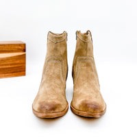 Smithy Suede Ankle Boot in Tan - 1985 the VAULT Boutique