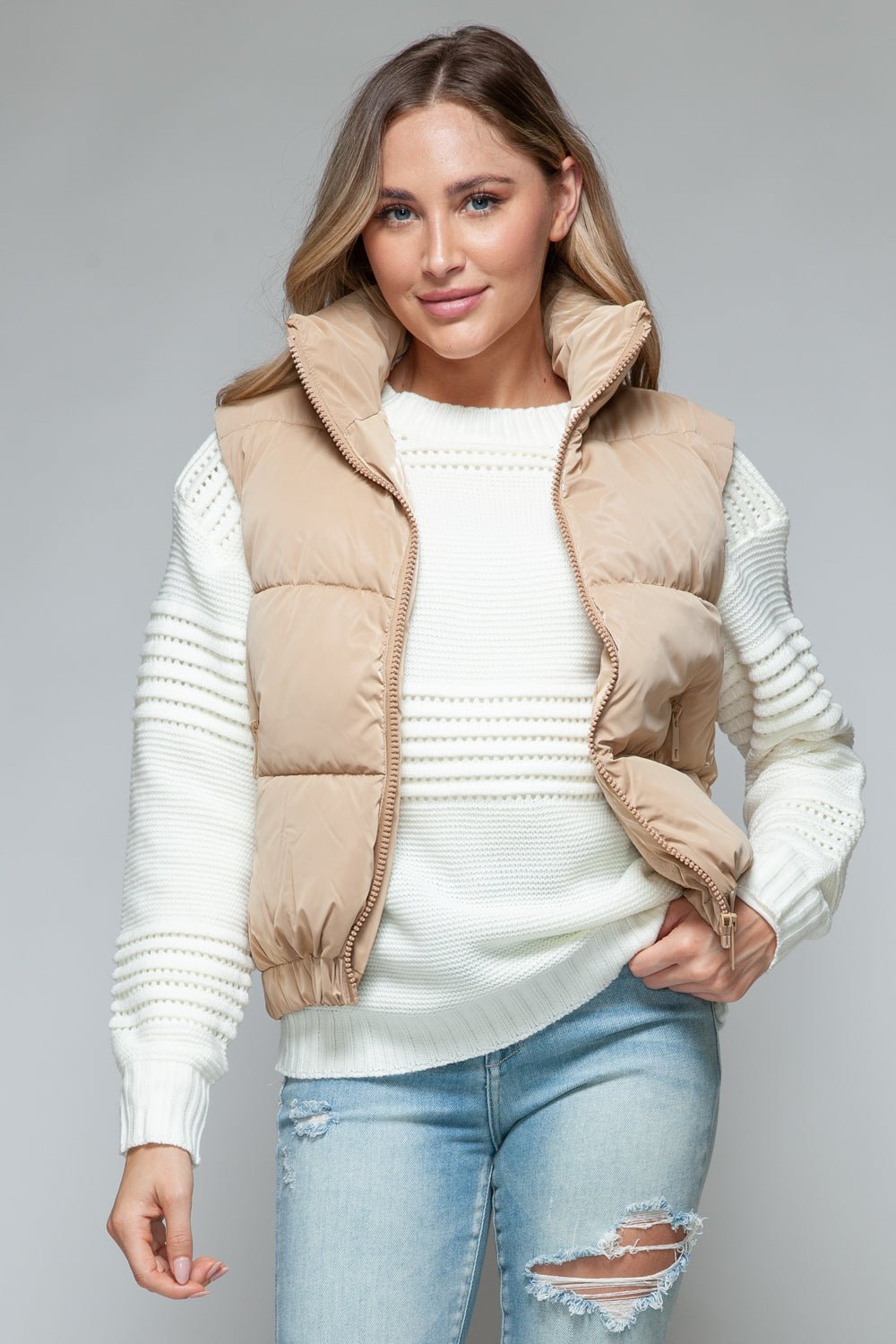 Snobbish Fine Fur Lining Quilted Vest - Happily Ever Atchison Shop Co.