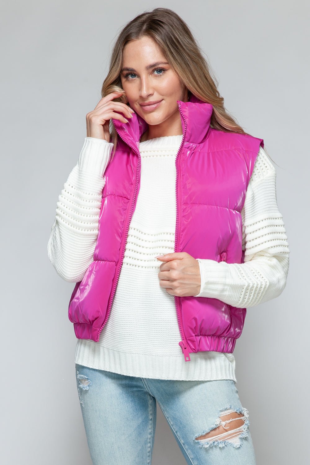 Snobbish Fine Fur Lining Quilted Vest - Happily Ever Atchison Shop Co.