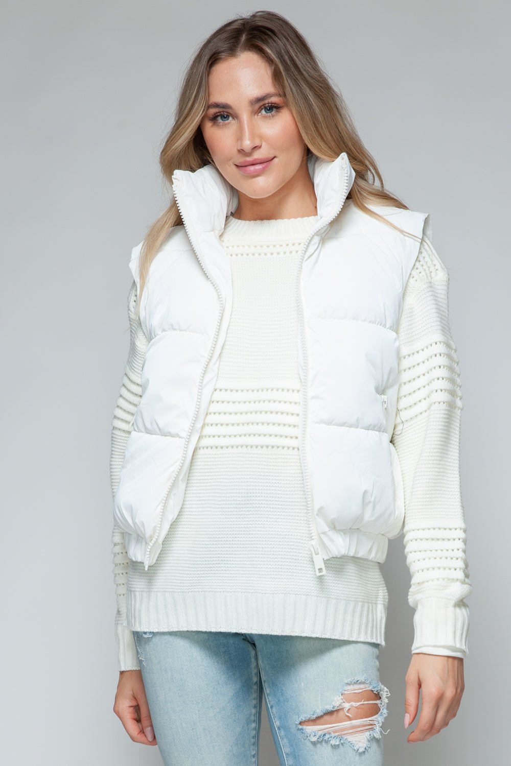 Snobbish Fine Fur Lining Quilted Vest - Happily Ever Atchison Shop Co.