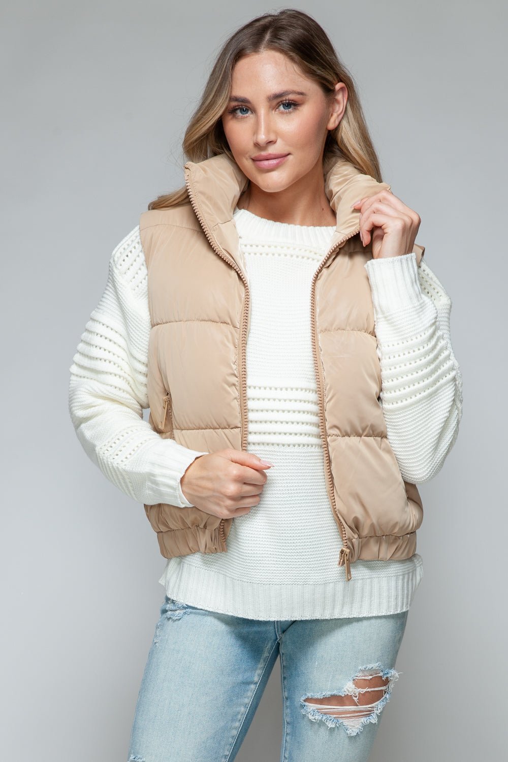 Snobbish Fine Fur Lining Quilted Vest - Happily Ever Atchison Shop Co.