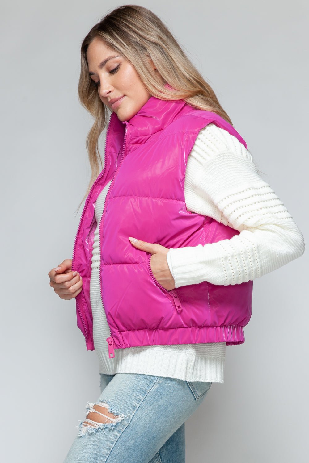 Snobbish Fine Fur Lining Quilted Vest - Happily Ever Atchison Shop Co.