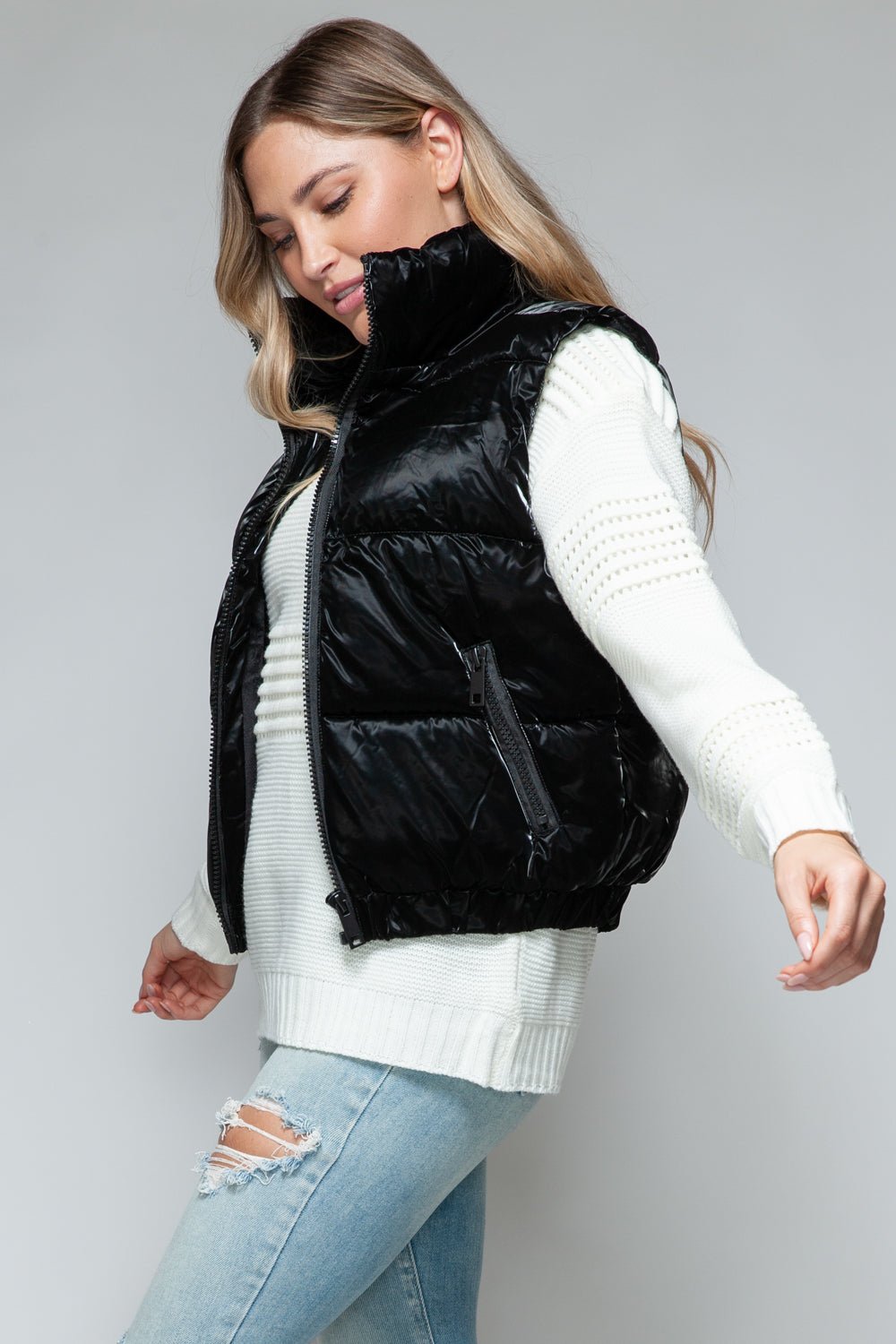 Snobbish Fine Fur Lining Quilted Vest - Happily Ever Atchison Shop Co.