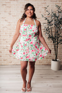 Soul Tied Floral Dress in Pink - Happily Ever Atchison Shop Co.