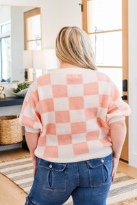 Start Me Up Checkered Sweater - Happily Ever Atchison Shop Co.