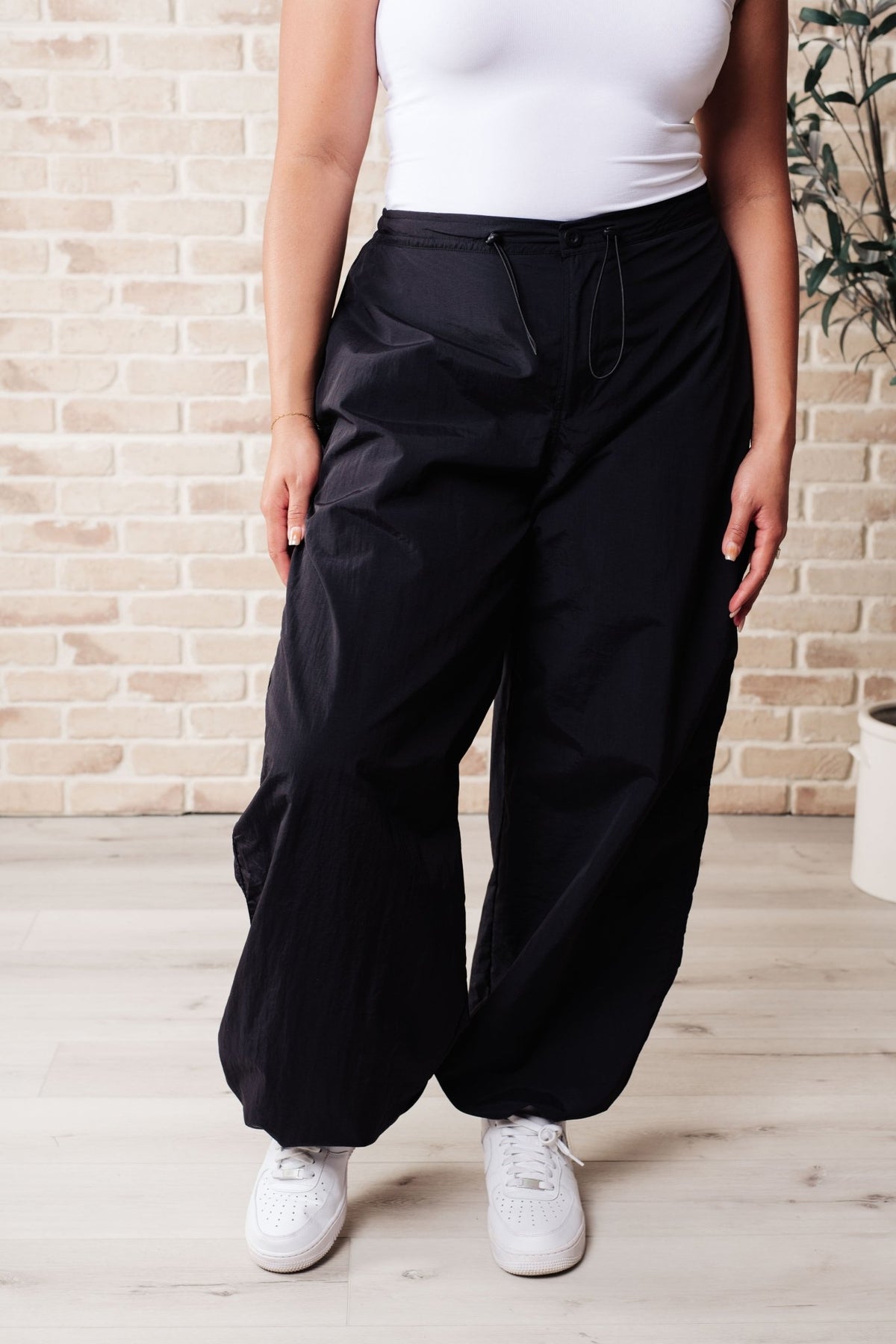 Step Up Joggers in Black - Happily Ever Atchison Shop Co.