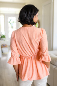 Sweet Sherbet Swiss Dot Top - Happily Ever Atchison Shop Co.