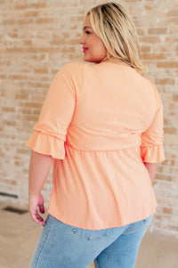 Sweet Sherbet Swiss Dot Top - Happily Ever Atchison Shop Co.