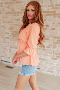 Sweet Sherbet Swiss Dot Top - Happily Ever Atchison Shop Co.