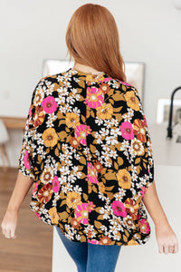 Take Another Chance Floral Print Top - Happily Ever Atchison Shop Co.