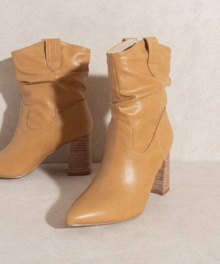 Oasis Society Mavis - Western Style Bootie - 1985 the VAULT Boutique