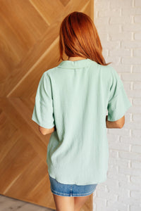 Things Are Looking Up V - Neck Top - Happily Ever Atchison Shop Co.