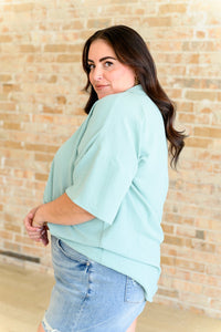 Things Are Looking Up V - Neck Top - Happily Ever Atchison Shop Co.