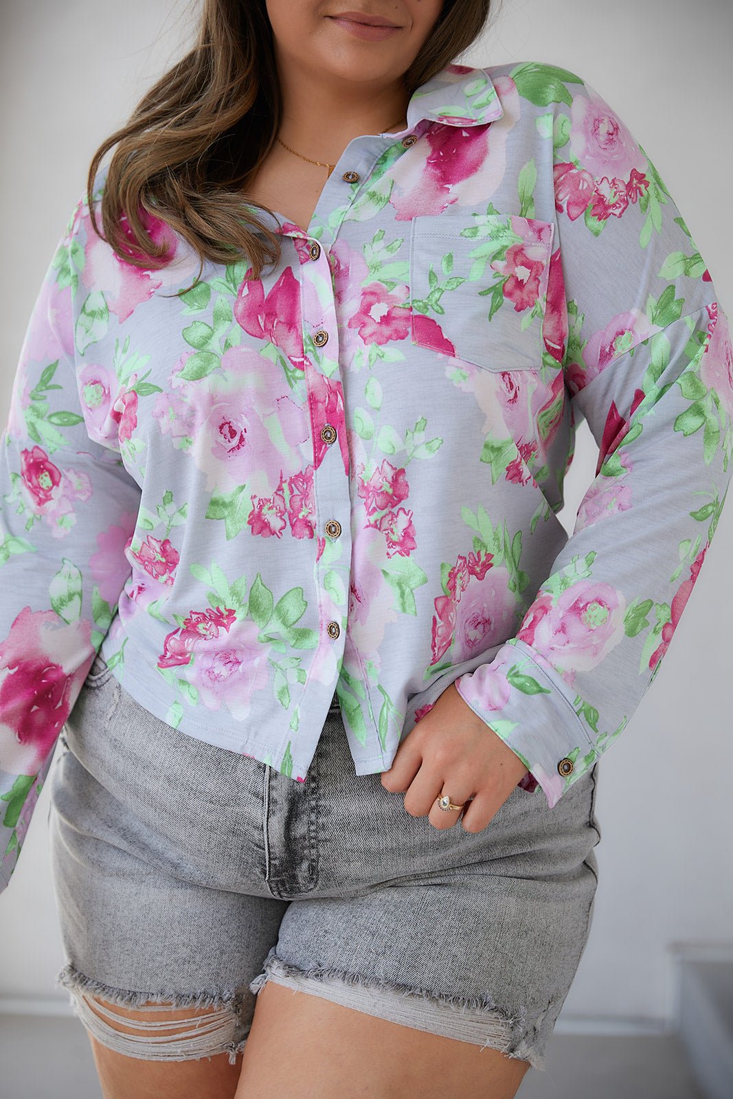 Thinking On It Open Back Floral Top - Happily Ever Atchison Shop Co.