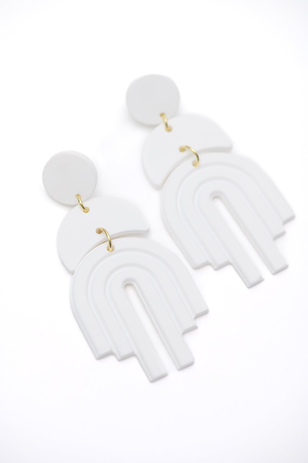 This Promise Earrings in Cream - Happily Ever Atchison Shop Co.