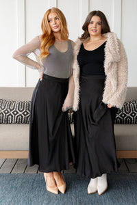 Timeless Tale Maxi Skirt in Black - Happily Ever Atchison Shop Co.