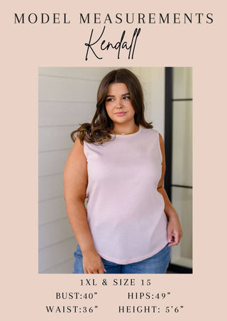 Fundamentals Ribbed Seamless Reversible Tank in Peach - 1985 the VAULT Boutique