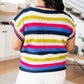 Another One V-Neck Striped Top - 1985 the VAULT Boutique
