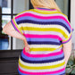 Another One V-Neck Striped Top - 1985 the VAULT Boutique