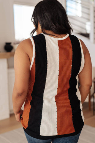 Decidedly Undecided Knit Striped Tank - 1985 the VAULT Boutique