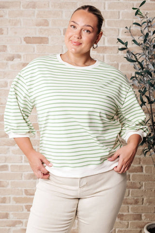 Enrichment Time Striped Top - 1985 the VAULT Boutique