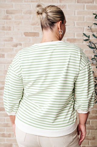 Enrichment Time Striped Top - 1985 the VAULT Boutique