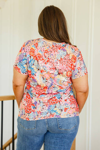 Flowers Everywhere Floral Top - 1985 the VAULT Boutique