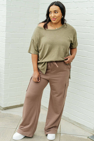 Let Me Live Relaxed Tee in Army - 1985 the VAULT Boutique