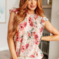 Making Me Blush Floral Top - 1985 the VAULT Boutique
