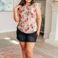 Making Me Blush Floral Top - 1985 the VAULT Boutique
