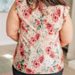Making Me Blush Floral Top - 1985 the VAULT Boutique