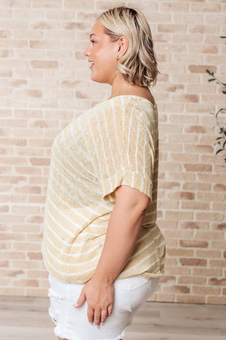 Simply Sweet Striped Top - 1985 the VAULT Boutique