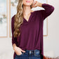 So Outstanding Top in Dark Magenta - 1985 the VAULT Boutique